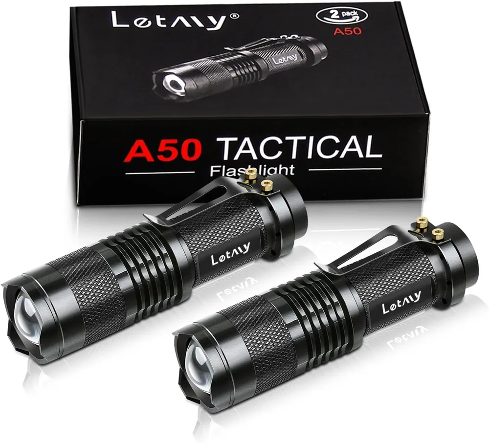 Letmy Mini AA Tactical Flashlight